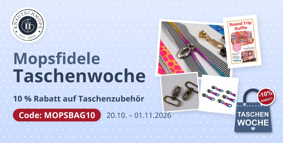 10% Rabatt auf vieles Taschenzubehör!