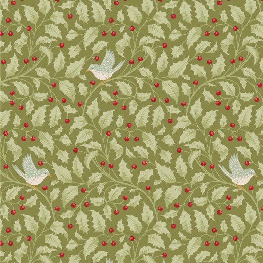 Tilda Baumwollstoff - Merry Little Christmas - Holly Moss