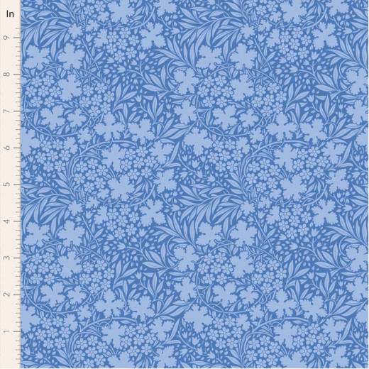 Tilda Baumwollstoff - Something Blue - Bushbloom Cornflower