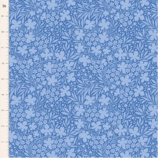 Tilda Baumwollstoff - Something Blue - Bushbloom Cornflower