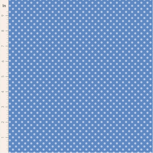 Tilda Baumwollstoff - Something Blue - Dorothy Blue