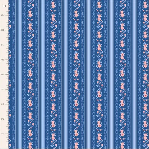 Tilda Baumwollstoff - Something Blue - Claramay Denim Tilda Baumwollstoff - Something Blue - Claramay Denim