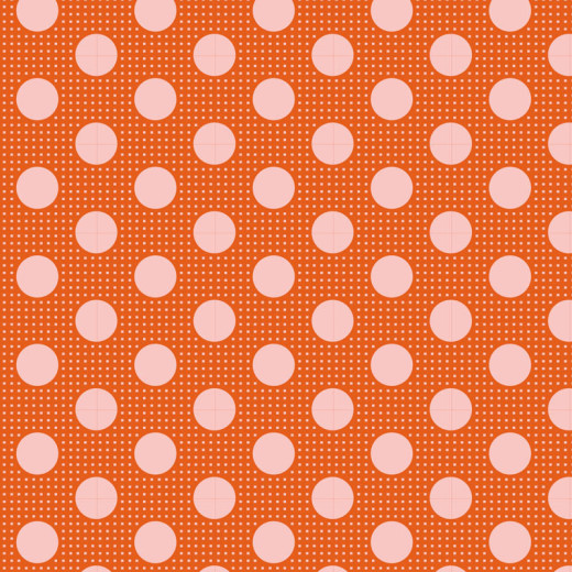Tilda Baumwollstoff - Basic Dots, Ginger (Fat Quarter)