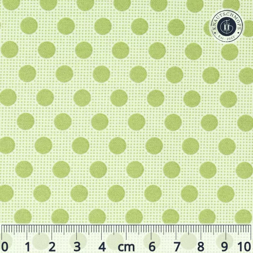 Tilda Baumwollstoff - Basic Dots, Green