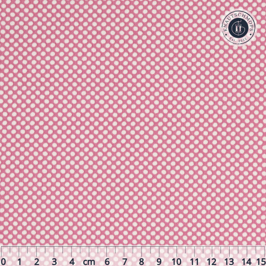 Tilda Baumwollstoff - Classic Basics Paint Dots, Pink