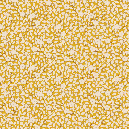 Tilda Baumwollstoff - Creating Memories - Avery Yellow (Fat Quarter)