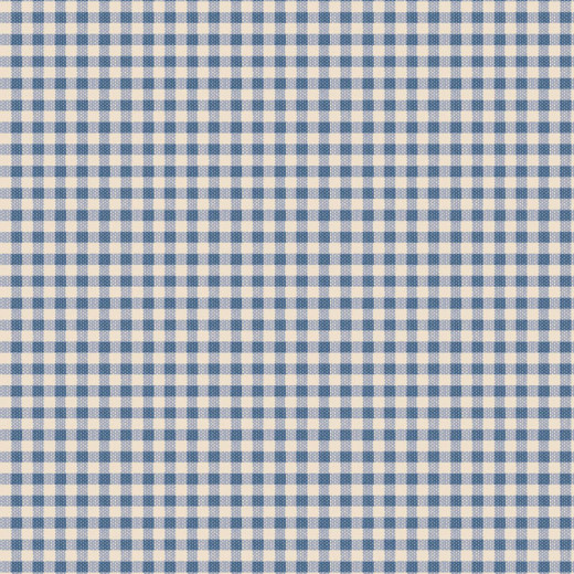 Tilda Baumwollstoff - Creating Memories - Gingham Blue (Fat Quarter)