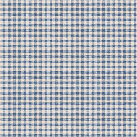 Tilda Baumwollstoff - Creating Memories - Gingham Blue (Fat Quarter)