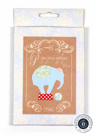 Tilda (EPP) Paper Piece Vorlagen - Circus Elefant