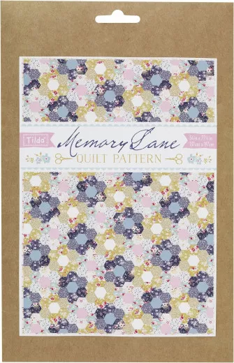 Tilda Quilt Muster Memory Lane Hexagon