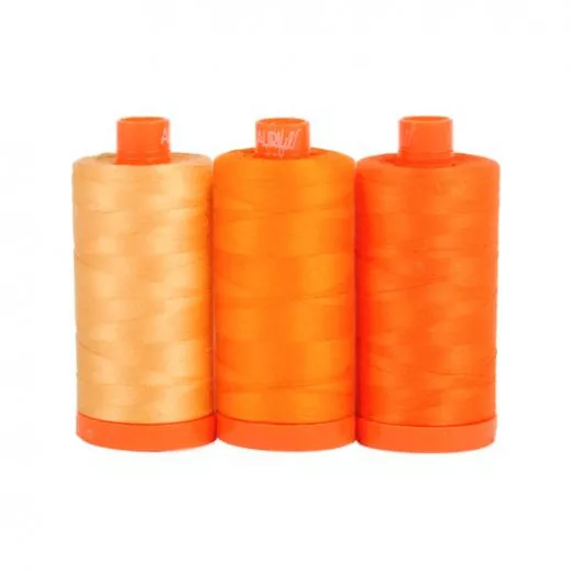 Aurifil 50wt Cotton Color Builder - Tuscany Orange