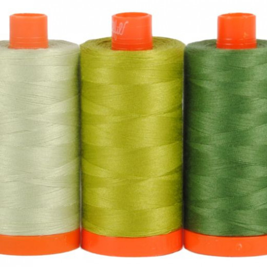 Aurifil 50wt Cotton Color Builder - Dolomites Green