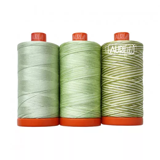 Aurifil 50wt Cotton Color Builder - Walking Palm