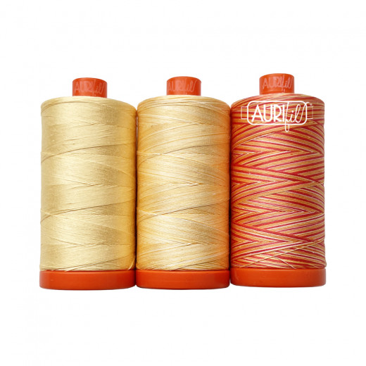 Aurifil 50wt Cotton Color Builder - Bird of Paradise