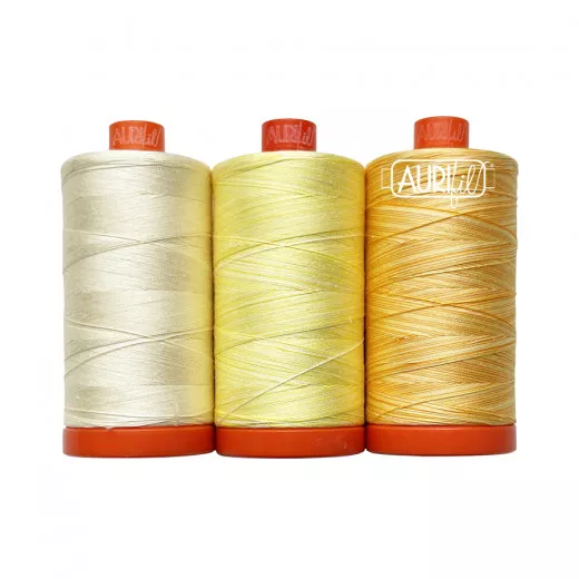 Aurifil 50wt Cotton Color Builder - Golden Trumpet