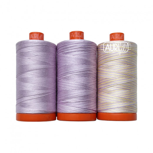 Aurifil 50wt Cotton Color Builder - Hawaiian Blue Ginger