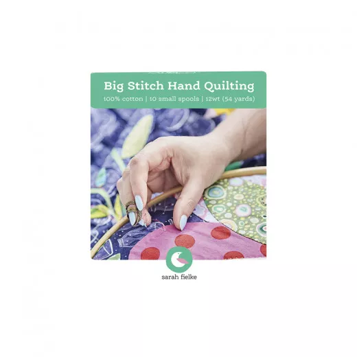 Aurifil 12wt Set - Big Stitch Hand Quilting by Sarah Fielke