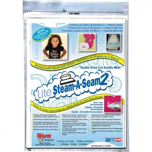 Warm Company Lite Steam-A-Seam 2 Fusible Web (personalize)