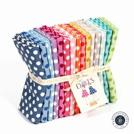 Tilda Fat Quarter Bundle - Medium Dots