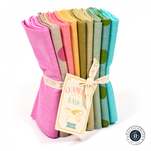 Tilda Fat Quarter Bundle - Seasonal Chambray - Spring