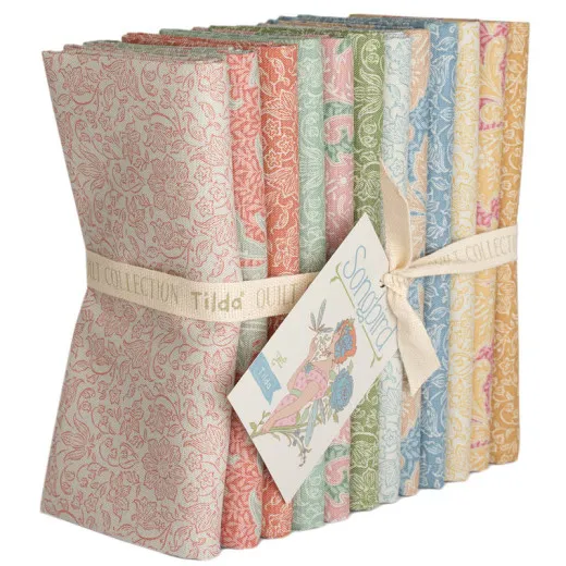 Tilda Fat Quarter Bundle - Blenders - Songbird