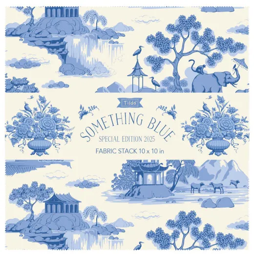 Tilda Fabric Layer Cake - Something Blue