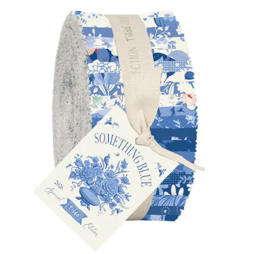 Tilda Fabric Jelly Roll - Something Blue