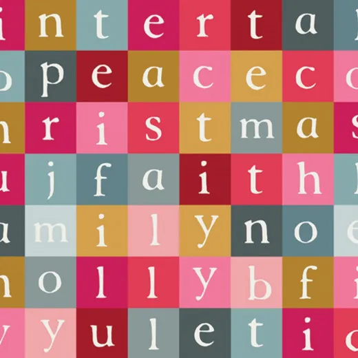Art Gallery Fabrics - Adventale - Letters to Santa