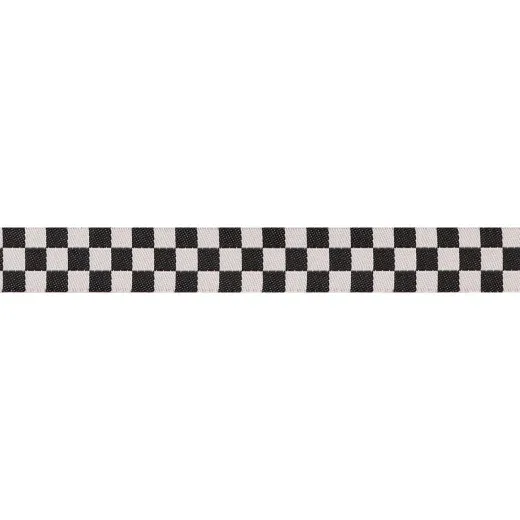 Ruby Star Society Webband 5/8" - Mixtape - Checker in Black