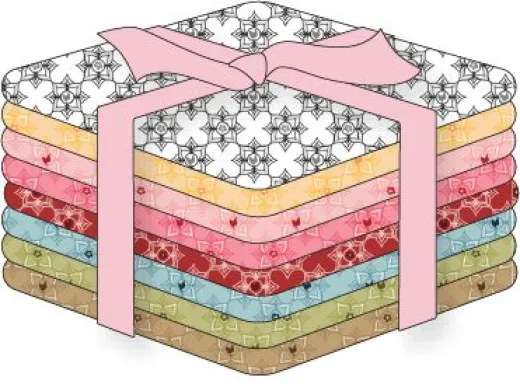 Poppie Cotton Fat Quarter Bundle - Barnyard Bandana (8 FQ)