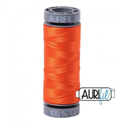 Aurifil 28wt Baumwollgarn - Neon Orange