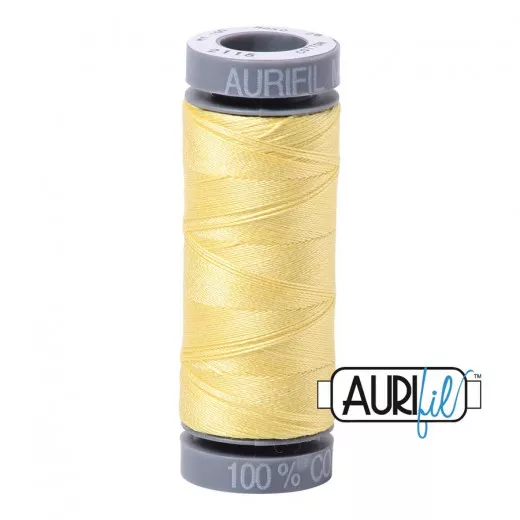 Aurifil 28wt Baumwollgarn - Lemon