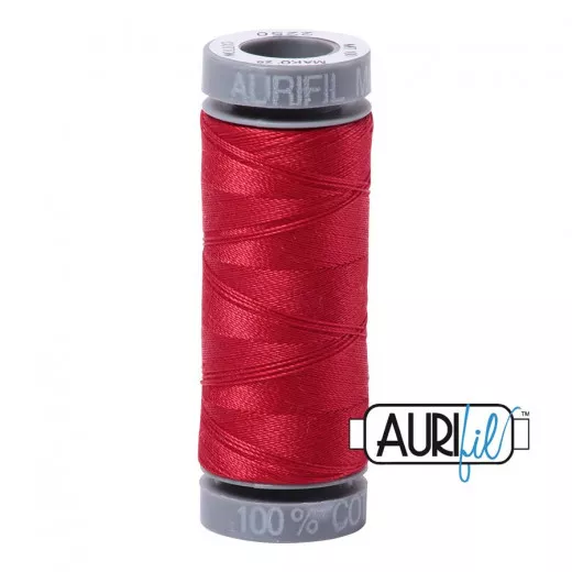 Aurifil 28wt Baumwollgarn - Red