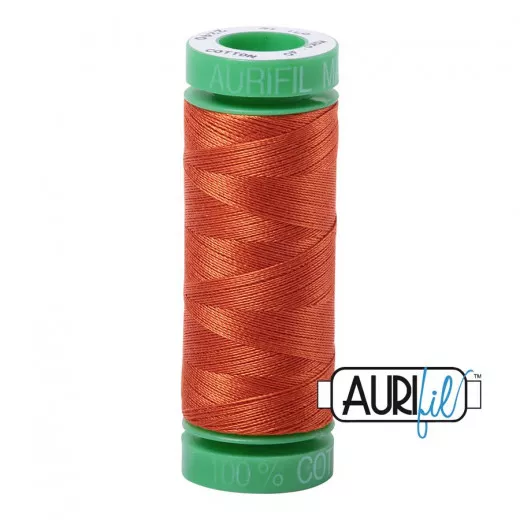 Aurifil 40wt Baumwollgarn - Rusty Orange