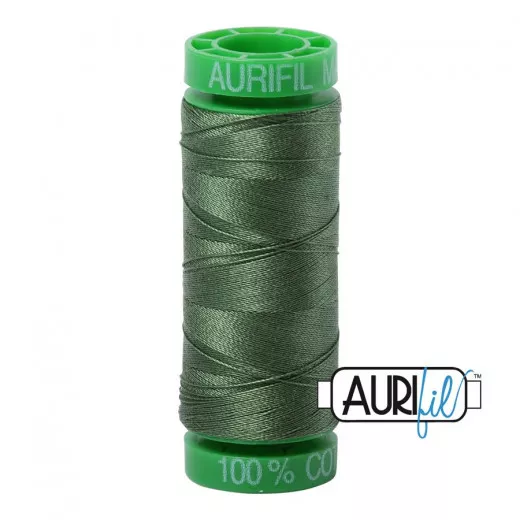 Aurifil 40wt Baumwollgarn - Very Dark Grass Green