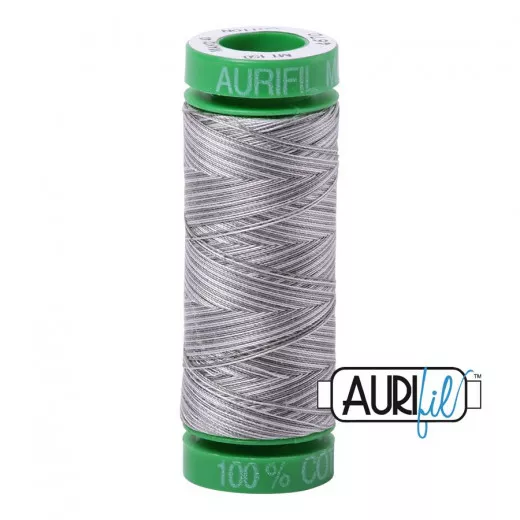 Aurifil 40wt Baumwollgarn - Silver Fox