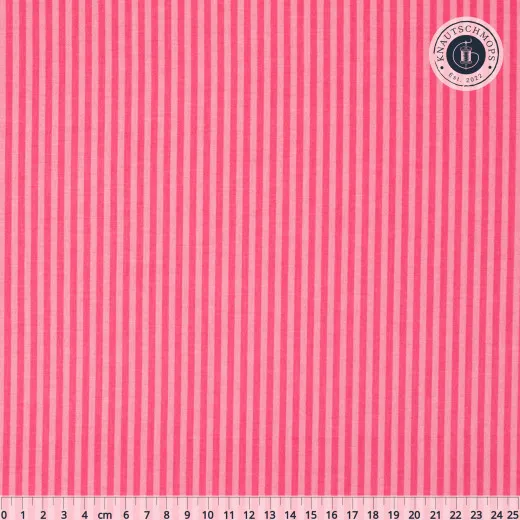 Riley Blake Baumwoll Designerstoff - 1/8&quote; Tonal Stripe - Sugarpink