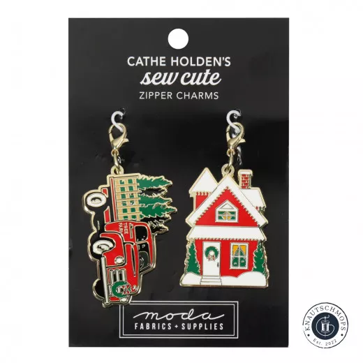 Reißverschluss-Anhänger (Zipper Charms) - Cathe Holden - XMas