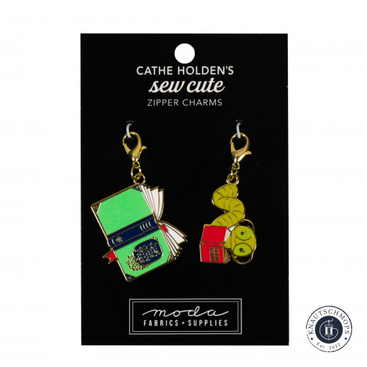 Reißverschluss-Anhänger (Zipper Charms) - Cathe Holden - Book Worm, Book