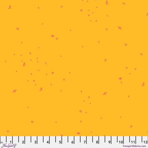 Tula Pink Baumwoll Designerstoff (Cotton Lawn) - Legendary - Charmed - Dandelion