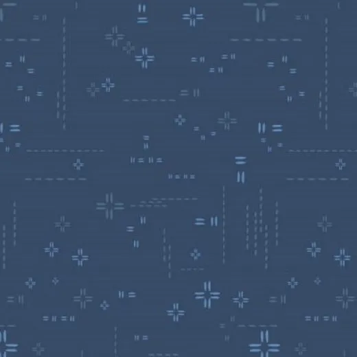 Art Gallery Fabrics - Decostitch Elements - Indigo Sky