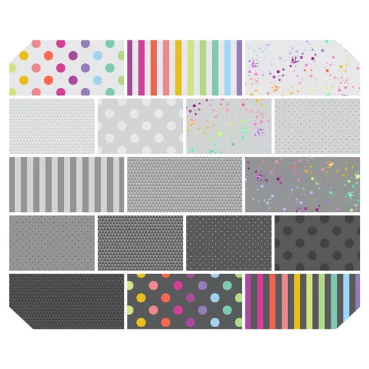 Tula Pink - 2025 True Colors - 2,5 Inch Charm Pack