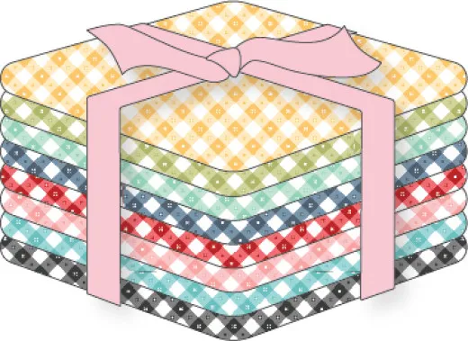 Poppie Cotton Fat Quarter Bundle - Gingham Picnic