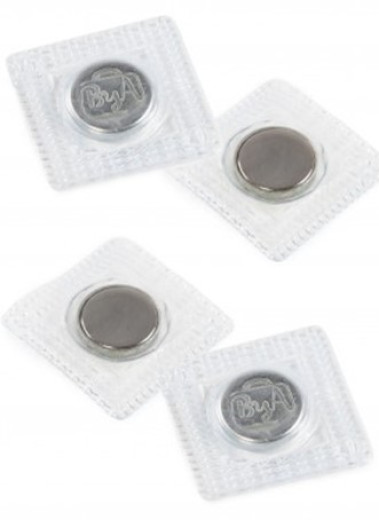 ByAnnie's - Magnetic Snap Set, invisible, sew-in - 14mm (⅝”) – Nickel