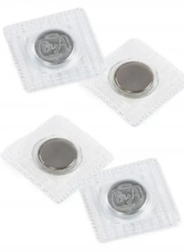 ByAnnie's - Magnetic Snap Set, invisible, sew-in - 14mm (⅝”) – Nickel