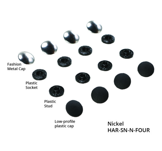 ByAnnie's - Tool-Free Snaps - Nickel