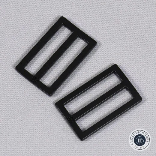 ByAnnie's - 1.5inch Slider - widemouth, flat - Black metal