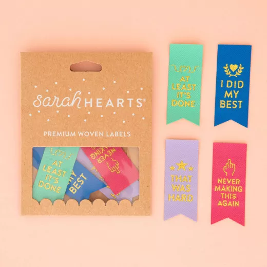 Sarah Hearts Label - Sarcastic Award Ribbon