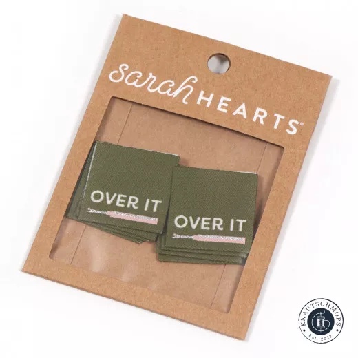 Sarah Hearts Label - Over It