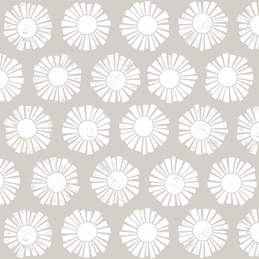 Cotton & Steel - By The Seaside II - Sunshine - Chalk Fabric